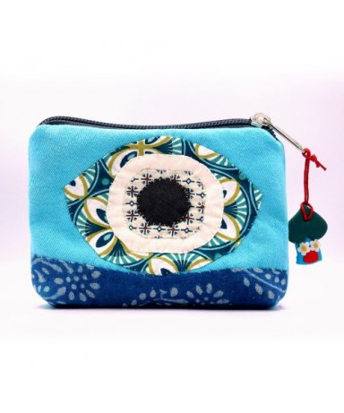 Wallet blue eye 